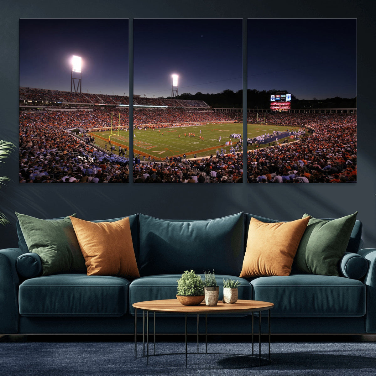 Virginia Cavaliers Football Team Print - Charlottesville