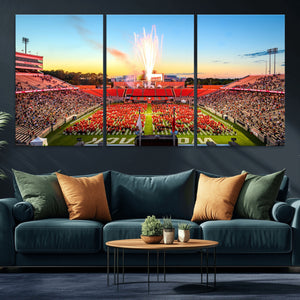 North Carolina State University Canvas Print, North Carolina
