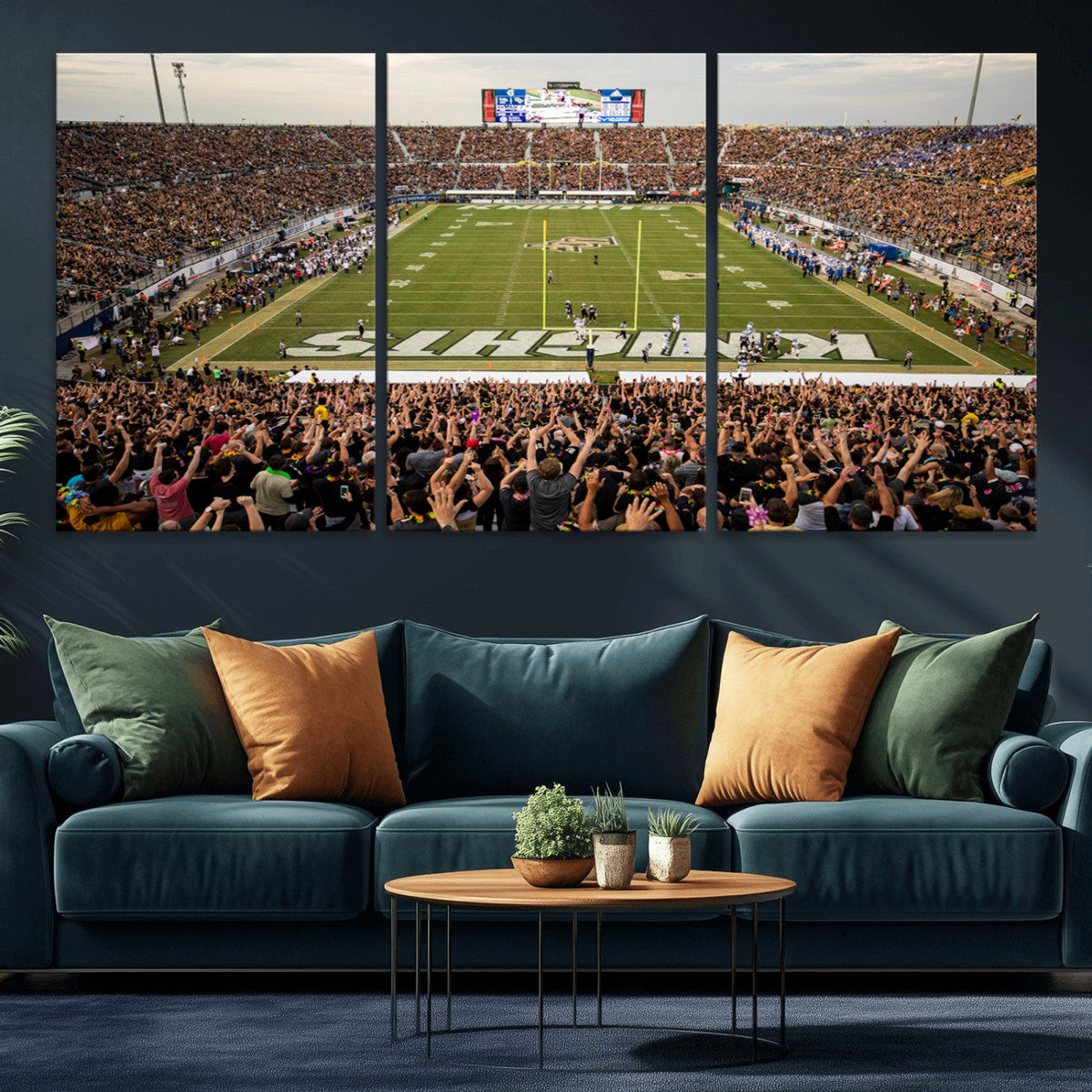 UCF Knights Football Team Print - Orlando FBC Mortgage