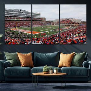 University of Illinois Fighting Illini Football Team Print -