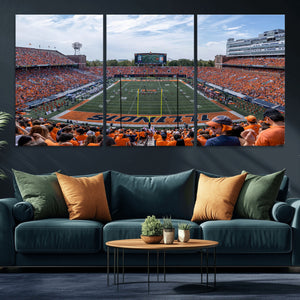 University of Illinois Fighting Illini Football Team Print