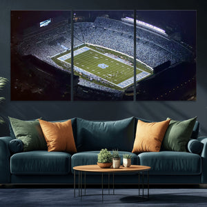 University of North Carolina Tar Heels Football Team Print -