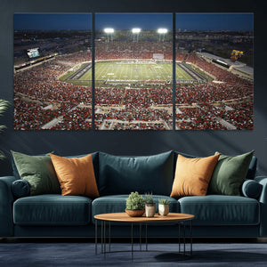 Texas Tech Red Raiders Football Team Print - Lubbock Jones