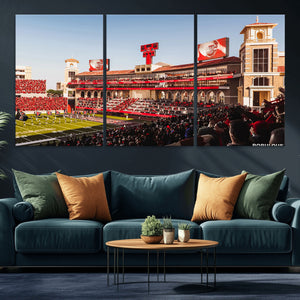 Jones AT&T Stadium Texas Tech Red Raiders Wall Art | Large