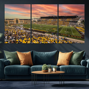 University of Wyoming Cowboys Football Team Print - Laramie