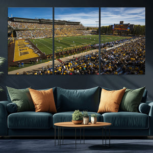 University of Wyoming Cowboys Football Team Print - Laramie