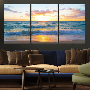 Coastal Wall Art - Vintage World Map Canvas Print with