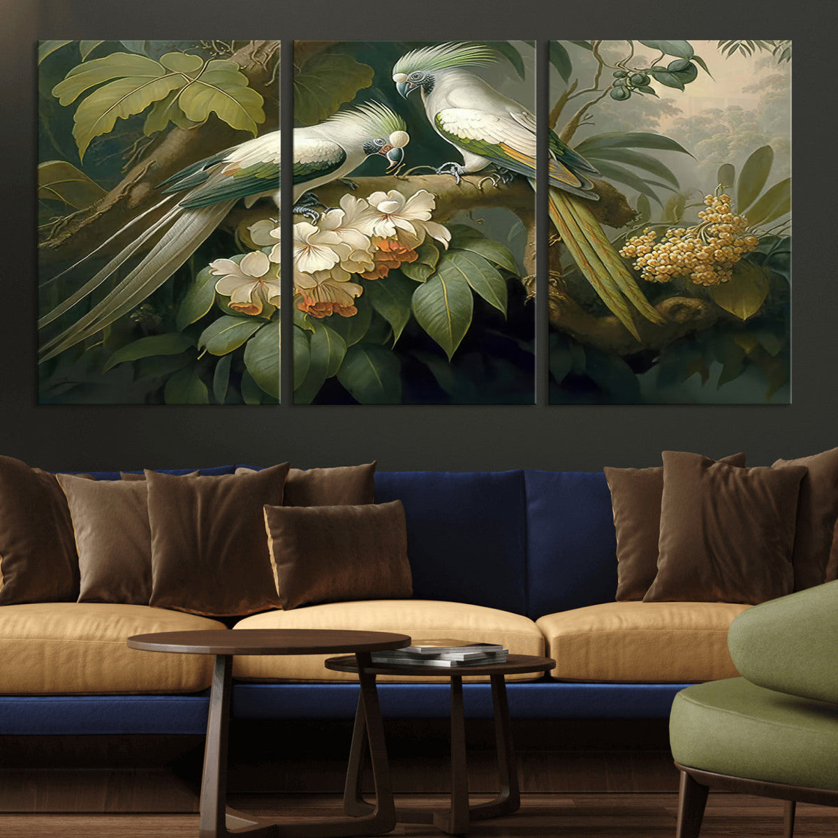 Tropical Paradise Print Wall Art Stunning Artwork of a