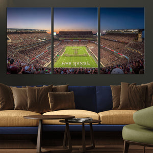 Kyle Field Wall Art Print | Large Texas A&M Aggies Football
