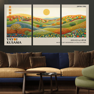 Yayoi Kusama Wall Art Print – Yayoi Kusama Wabi Sabi