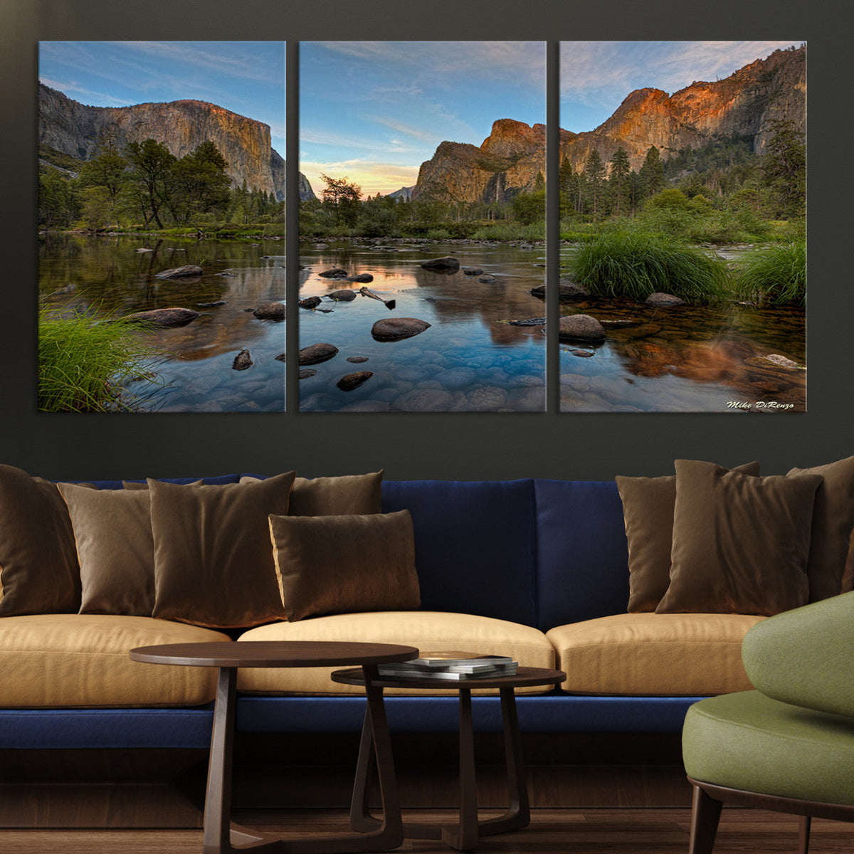Yosemite Valley Wall Art Canvas Print – Framed El Capitan