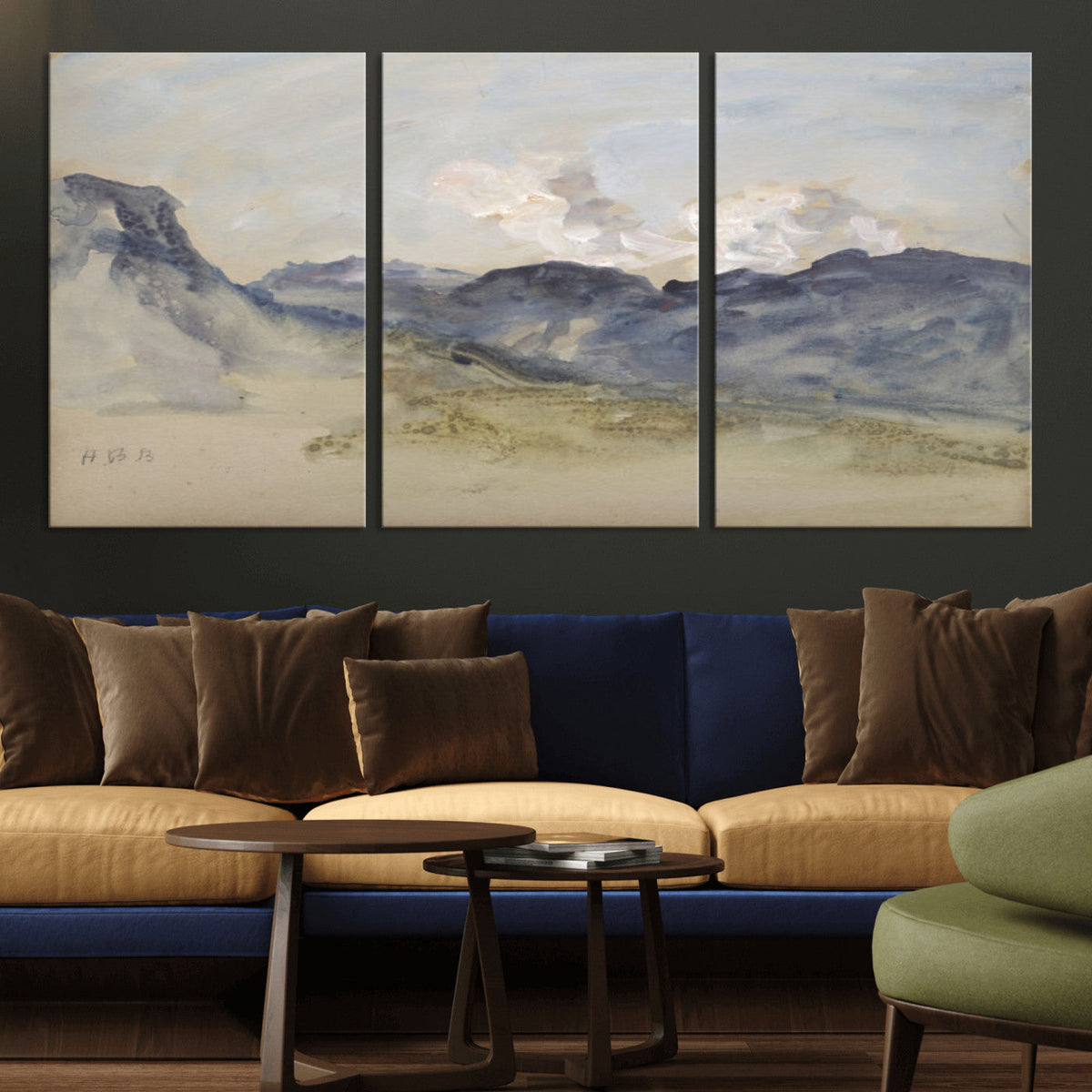 Alps Hercules Brabazon Brabazon Abstract Wall Art Canvas