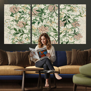 William Morris Jasmine 1872 Canvas Wall Art — Arts and