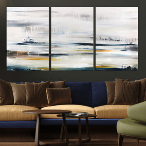 Soft Color Abstract Canvas Print