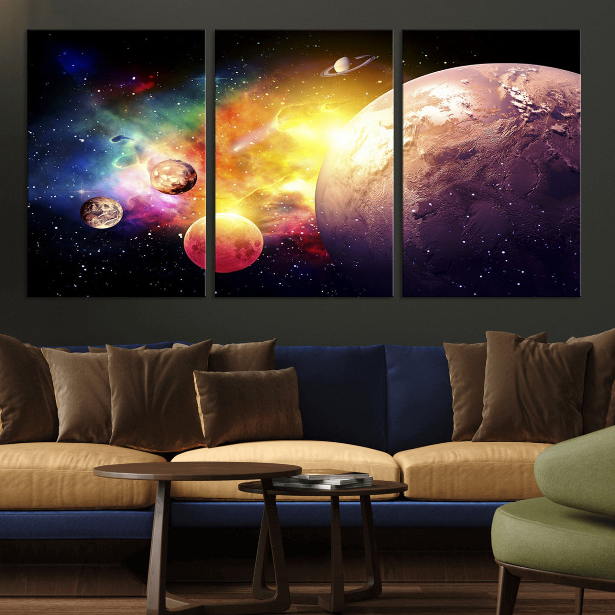 Space and Galaxy Canvas Print