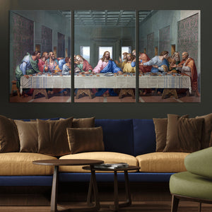 The Last Supper Multi Panel Canvas Wall Art