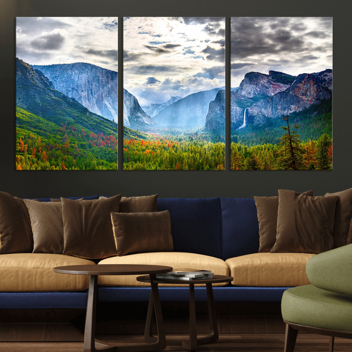 Yosemite National Park El Capitan Landscape Wall Art,