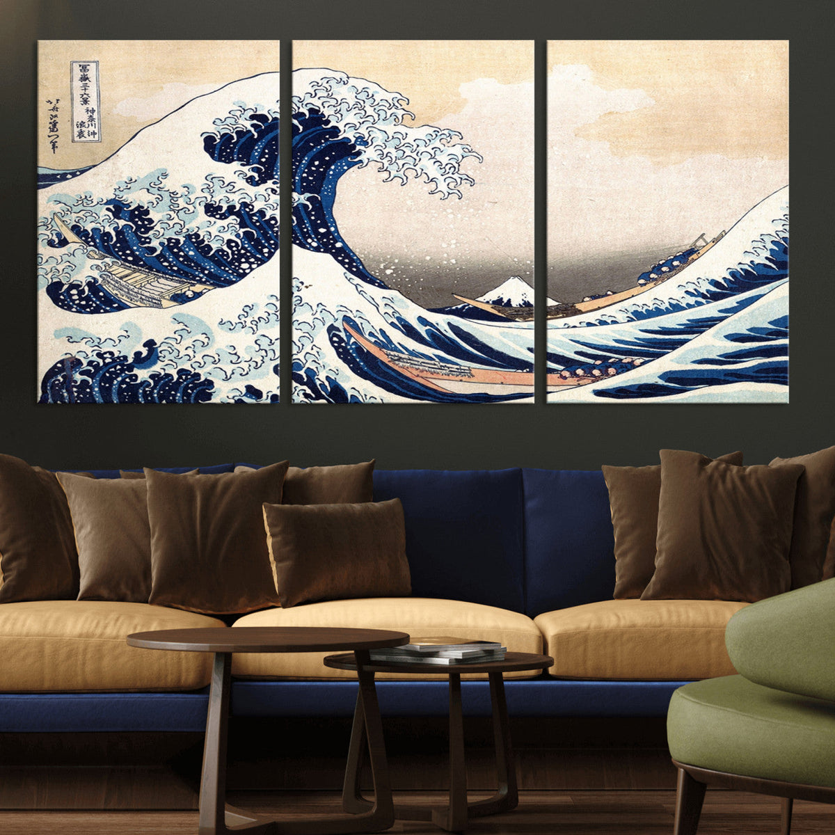 Hokusai: The Breaking Wave off Kanagawa Canvas Print