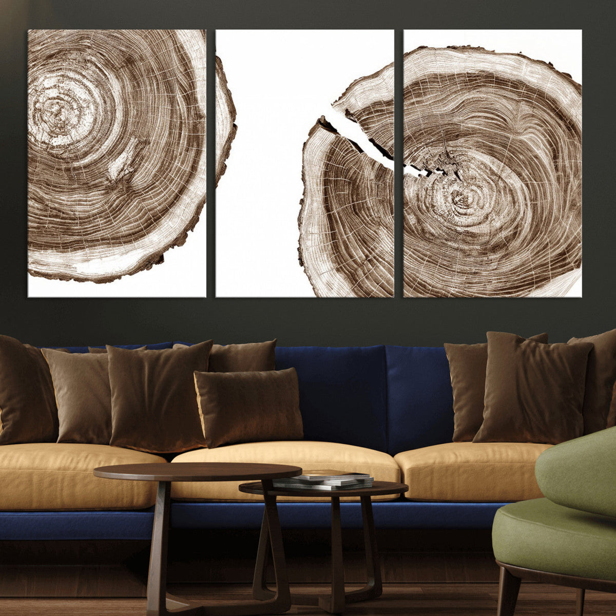 Wood Tree Ring Wall Art Canvas Prints, Tree Rings –