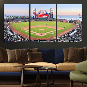 San Francisco Giants Baseball Team Print - Oracle Park