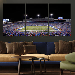 Buffalo Bills Wall Art - Buffalo Bills Stadium Canvas Print,