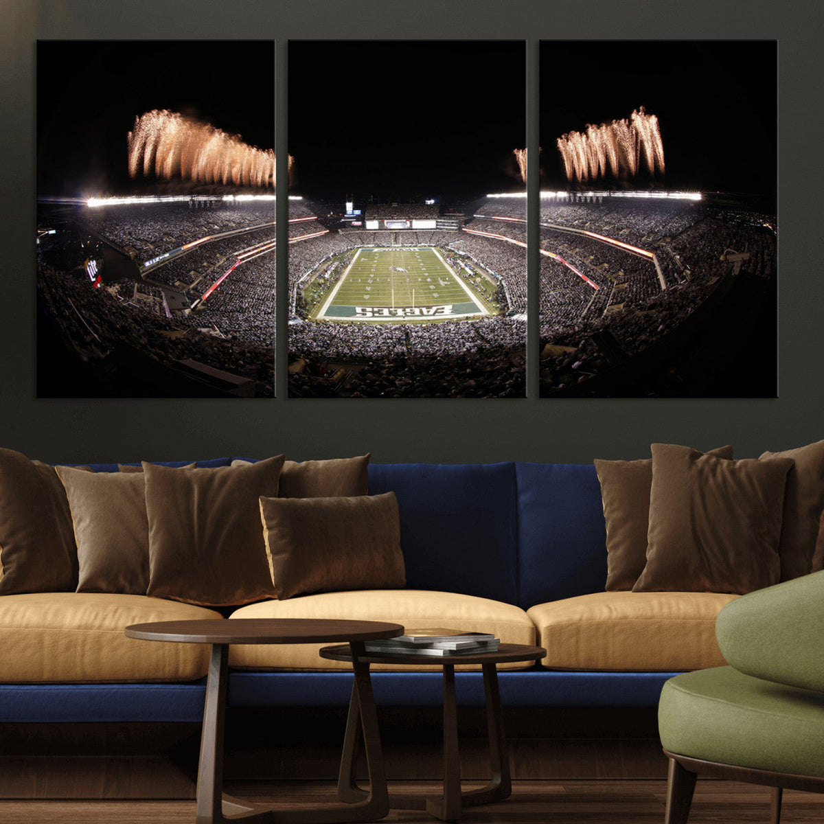 Eagles Field Stadium Wall Art - Lincoln Financial Field