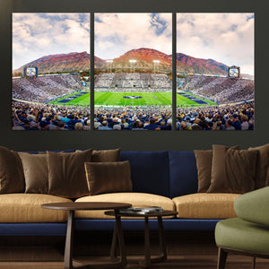 Brigham Young University Cougars Football Team Print - Provo