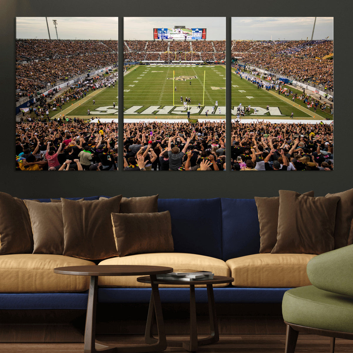 UCF Knights Football Team Print - Orlando FBC Mortgage