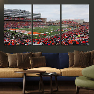 University of Illinois Fighting Illini Football Team Print -