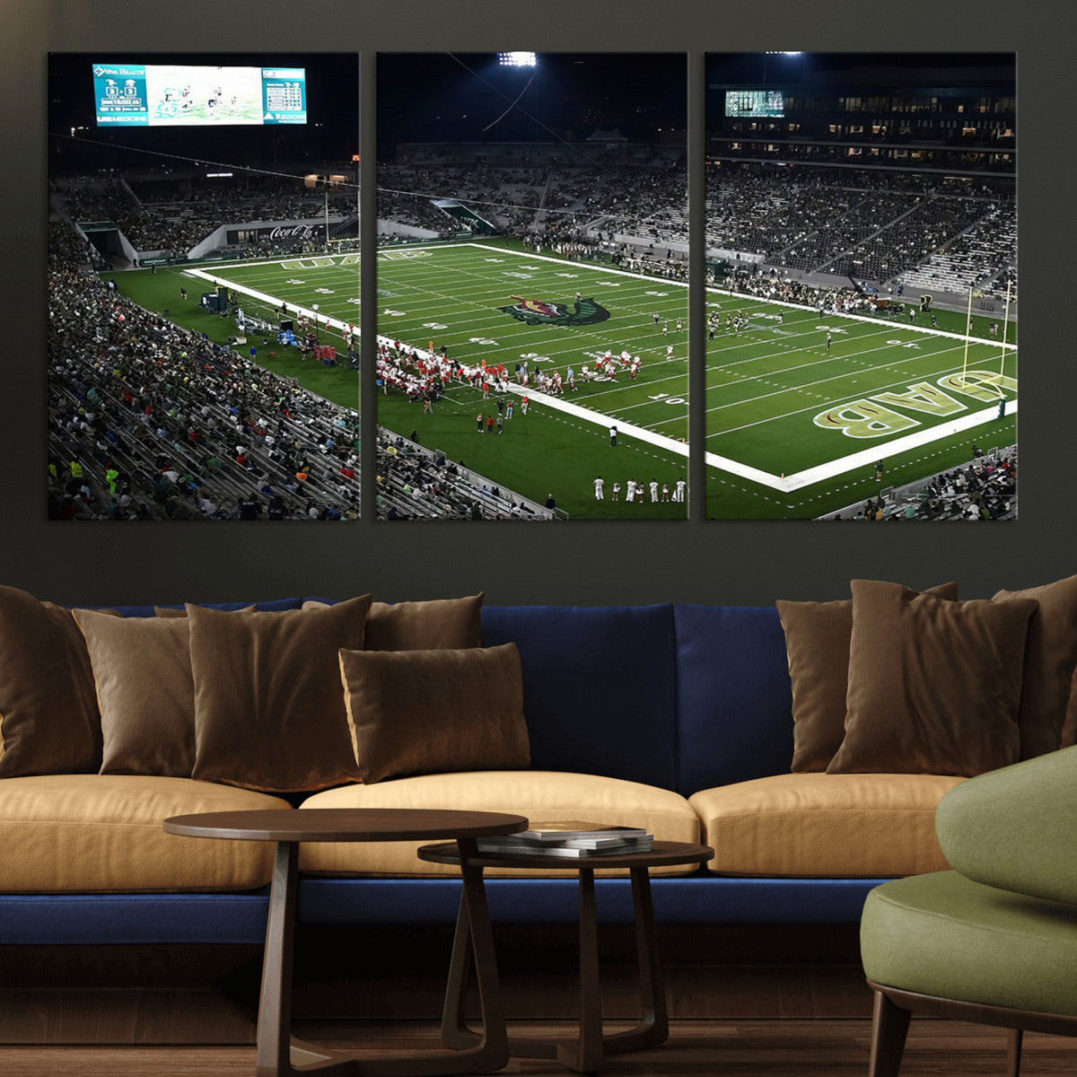 UAB Blazers Football Team Print - Birmingham Protective
