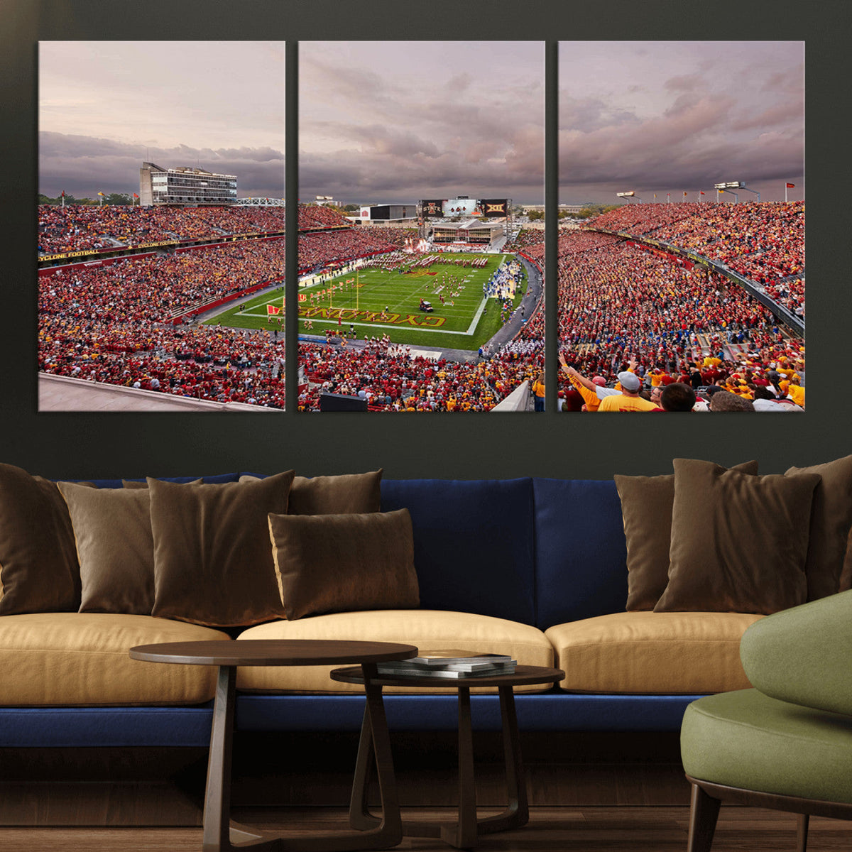 Iowa State University Cyclones Football Team Print - Ames