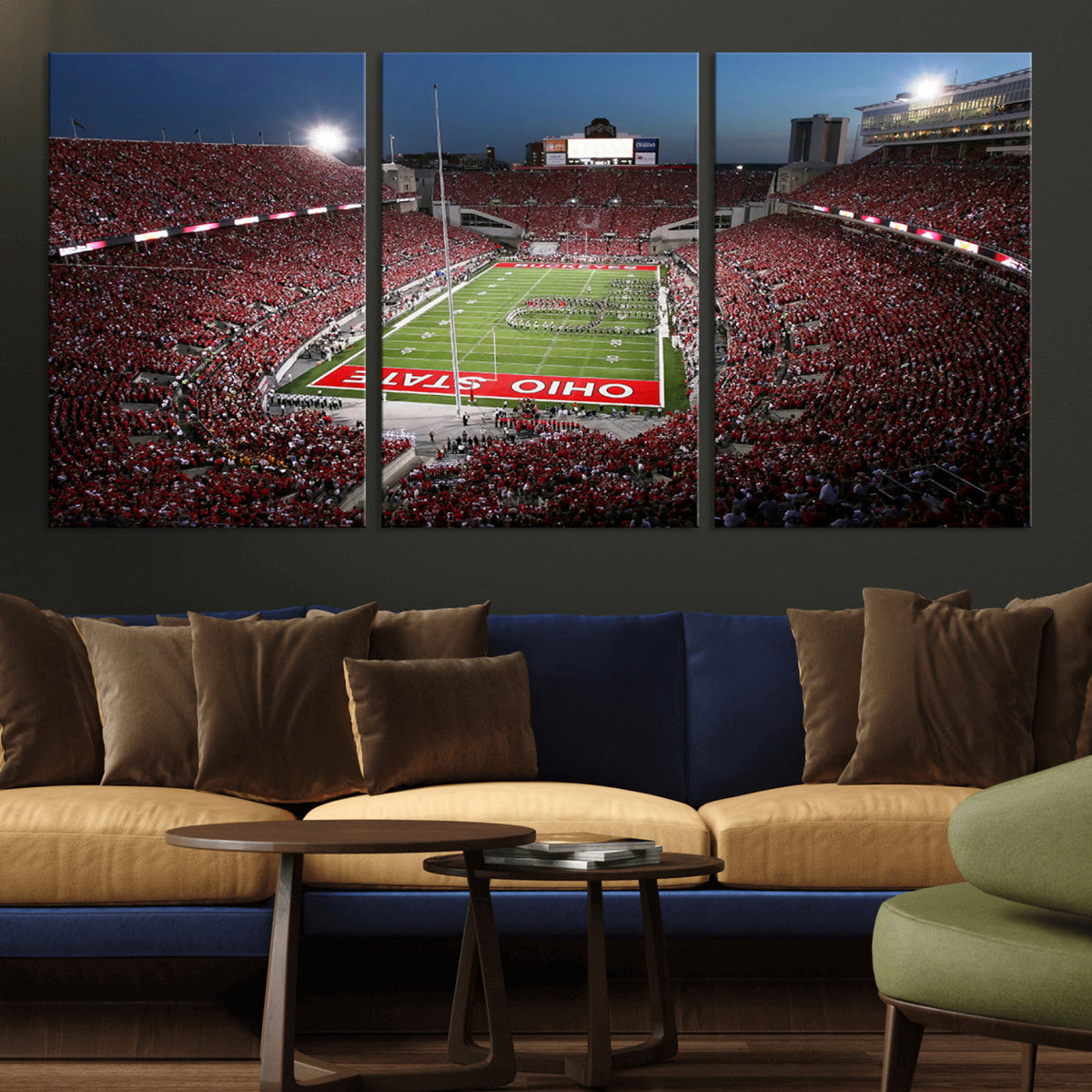 Ohio State University Buckeyes Football Team Print -