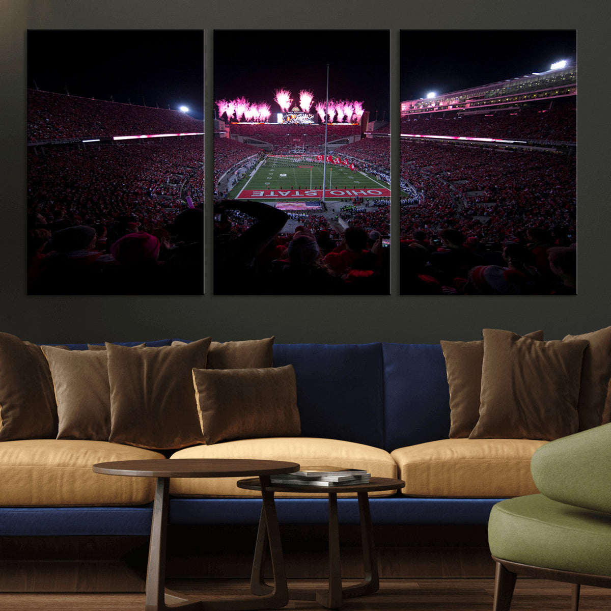 Ohio State University Buckeyes Football Team Print -