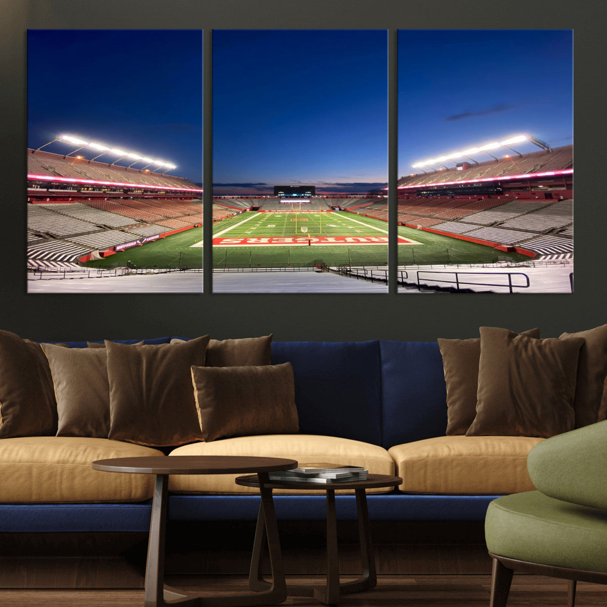Rutgers Scarlet Knights Football Team Print - Piscataway SHI