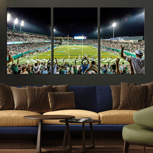 The Tulane University Green Wave Football Team Print - New