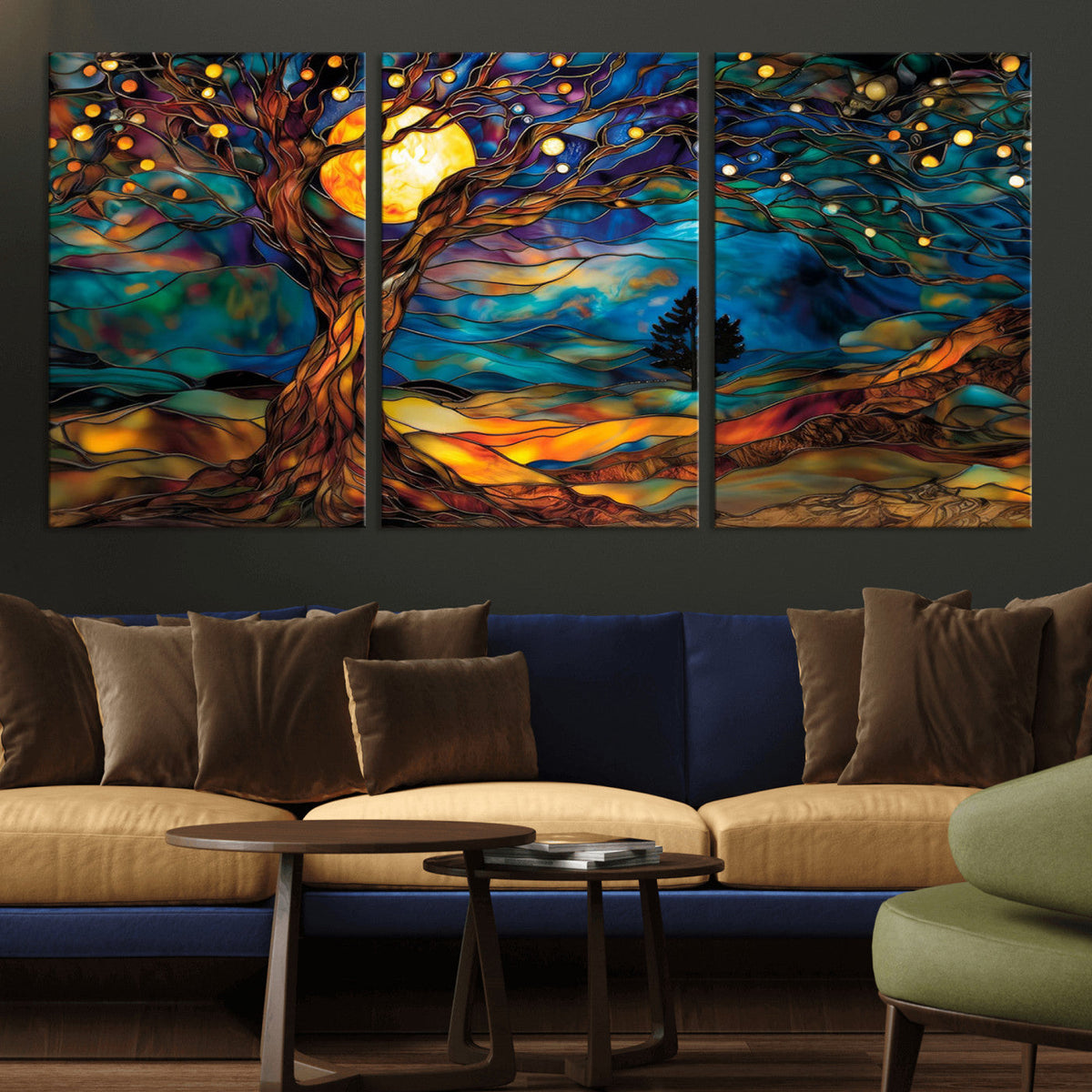 Tree of Life Wall Art - Yggdrasil Tree of Life Canvas Print