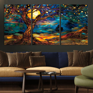 Tree of Life Wall Art - Yggdrasil Tree of Life Canvas Print