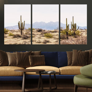 Arizona Desert Wall Art Print | Arizona Desert Canvas Print