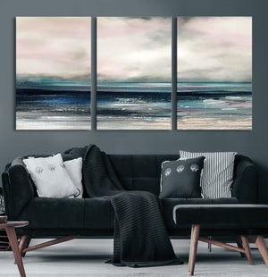 Contemporary Abstract Wall Art Canvas Print