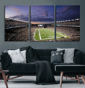 New England Patriots Football Team Print - Foxborough