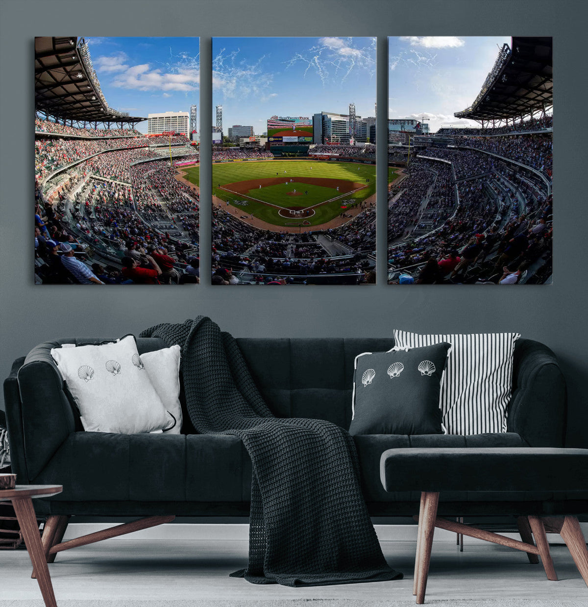 Truist Park Stadium Canvas Wall Art - Atlanta Braves Game