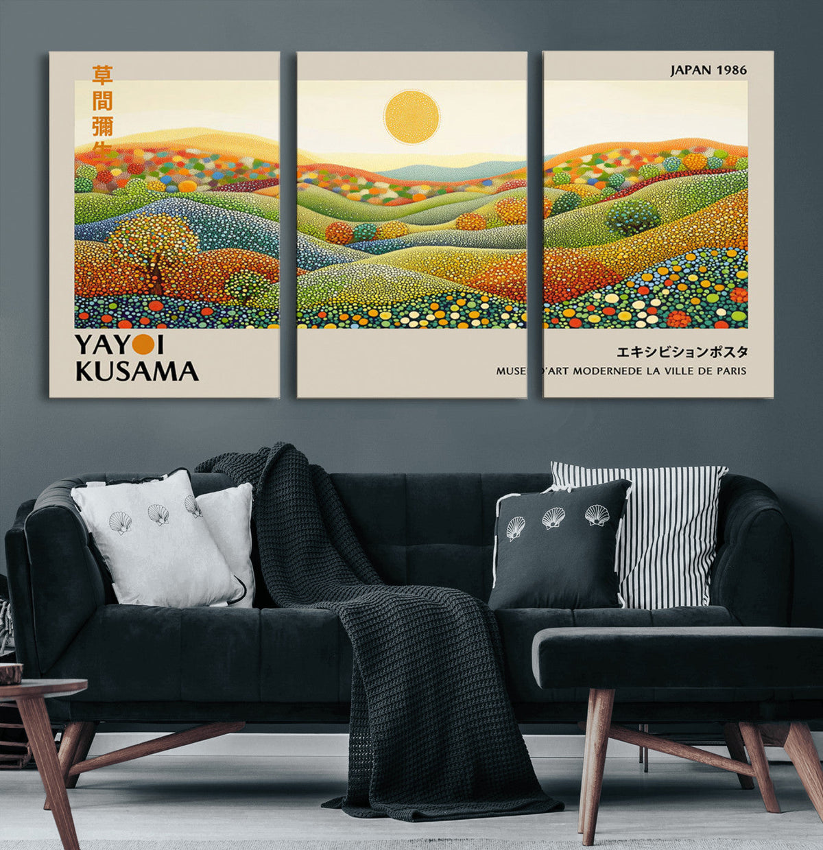 Yayoi Kusama Wall Art Print – Yayoi Kusama Wabi Sabi