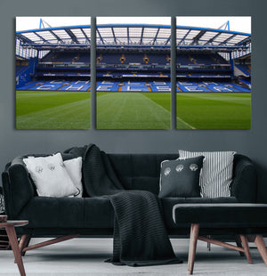 Stamford Bridge Chelsea Football Stadium Canvas Wall Art