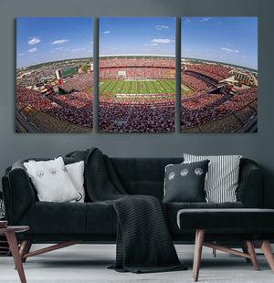 William Brice Stadium Wall Art Canvas Print – Stadium Crowd