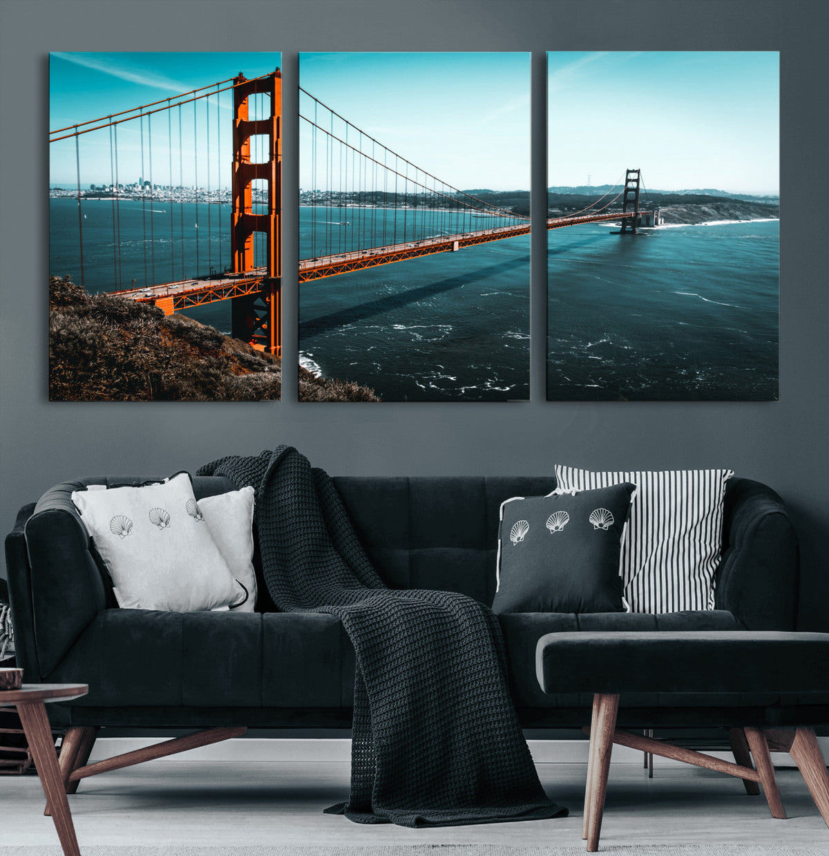 Golden Gate Bridge Wall Art Canvas Print – San Francisco