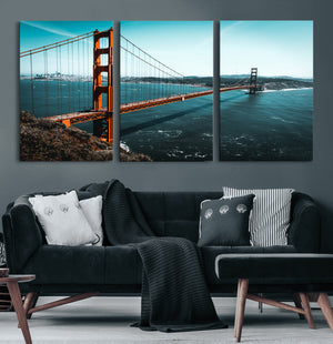 Golden Gate Bridge Wall Art Canvas Print – San Francisco