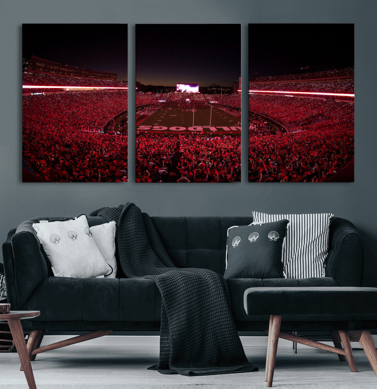 Sanford Stadium Wall Art Canvas Print – Georgia Bulldogs
