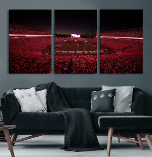 Sanford Stadium Wall Art Canvas Print – Georgia Bulldogs