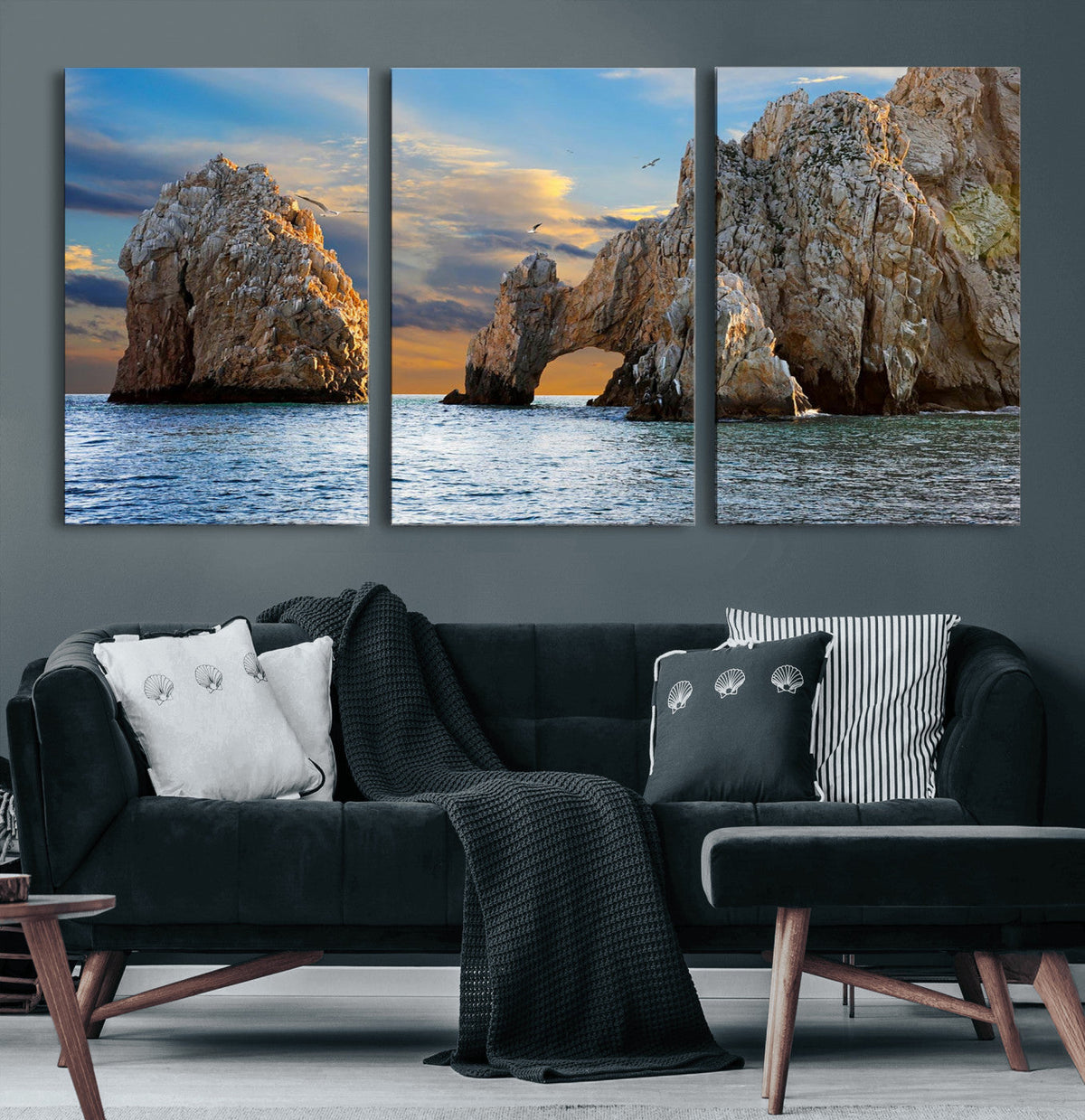 The Arch Cabo San Lucas Ocean Arch Wall Art Canvas Print,