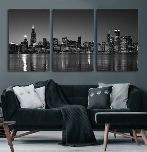 Chicago Wall Art Canvas Print